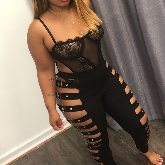 Tops - Laced Bodysuit